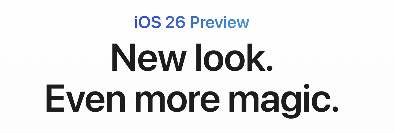 Apple, iOS 26 ve macOS Tahoe 26’yı sonbaharda yayınlayacak